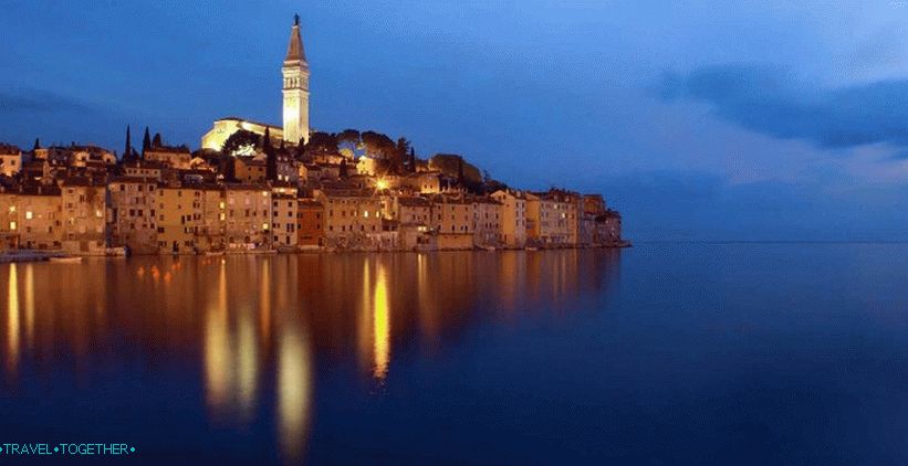 Večerný Rovinj