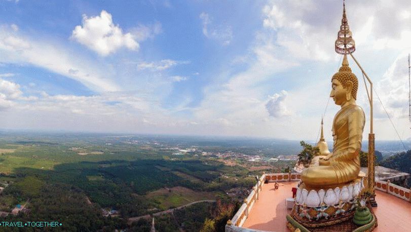 Chrám tigra Wat Tham Sua v Krabi