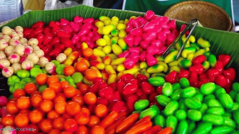 Candy, cibuľa, Choop, do, Thailand