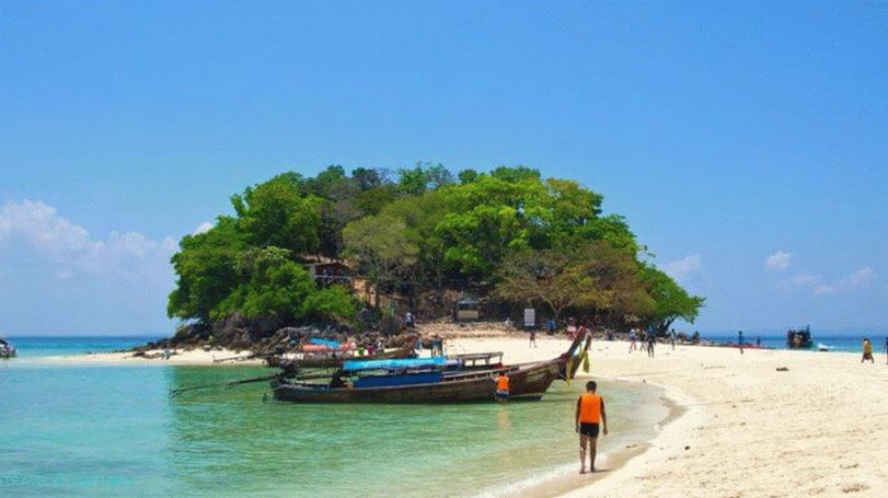 Tub Island v provincii Krabi