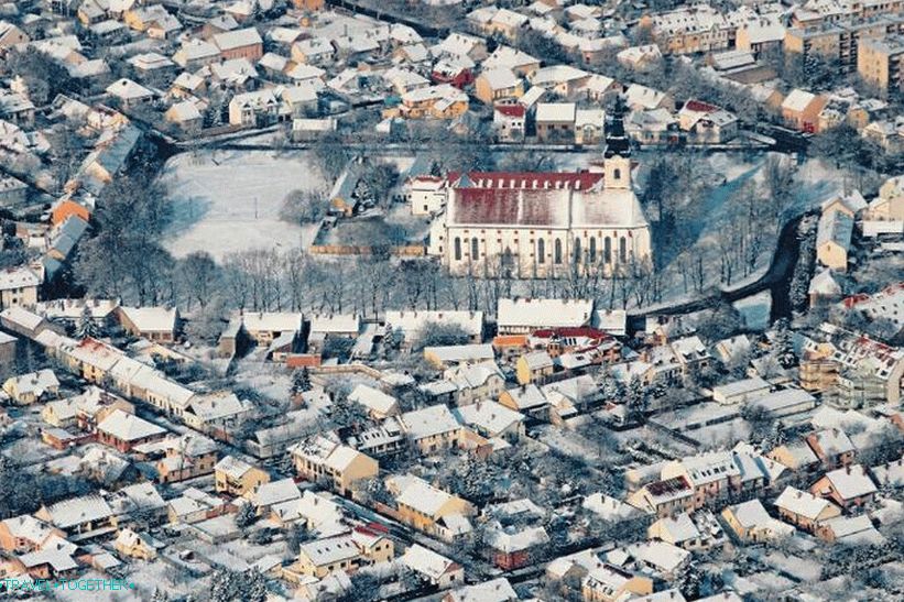 Szeged v zime
