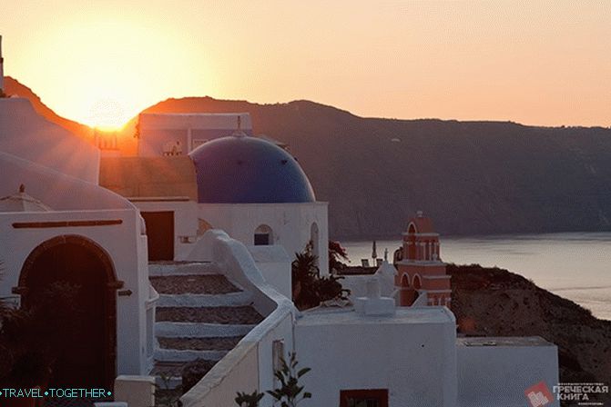 Oia na Santorini a jej pamiatky