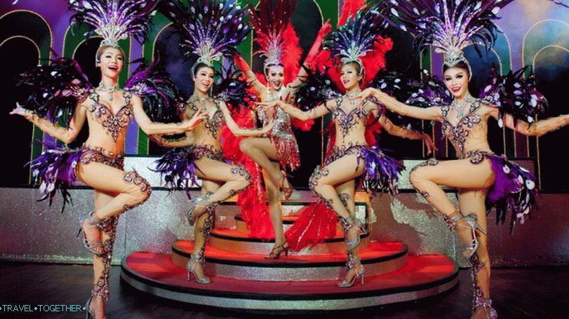 Transvestitová show v Phukete