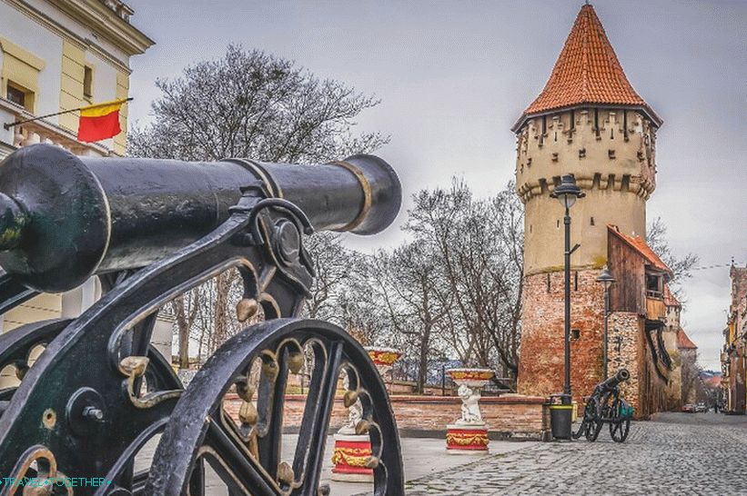 Staré mesto Sibiu. Tesárska veža