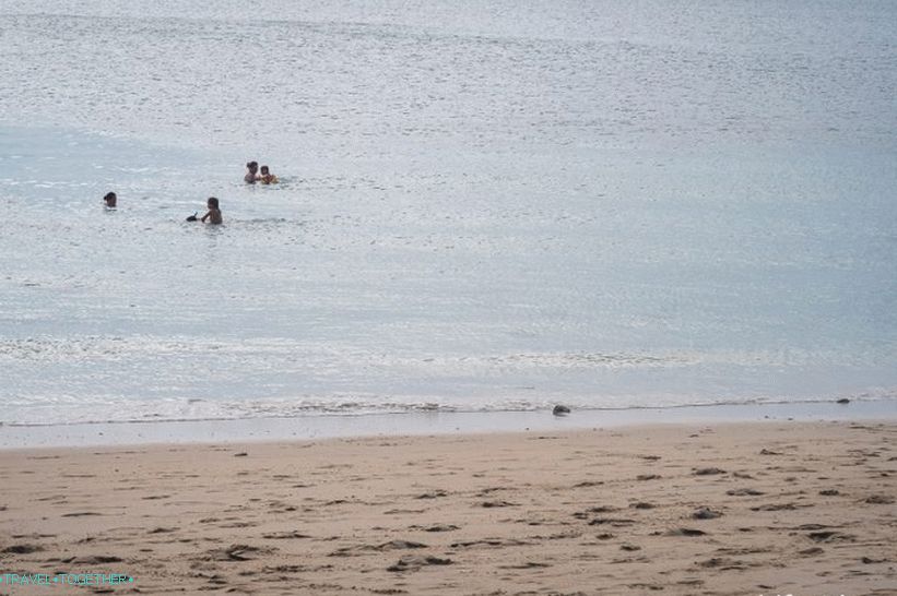 Lanta Secret Beach pri odlive