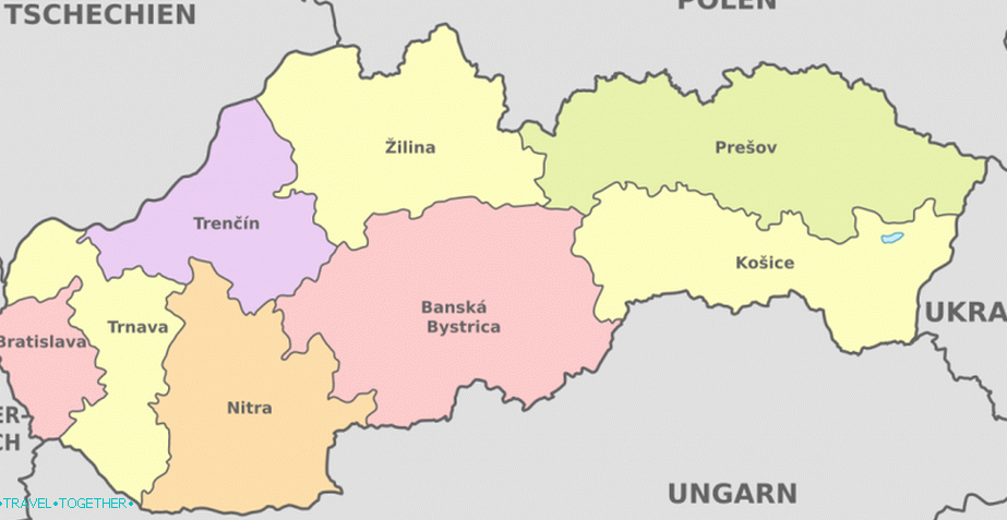 Administratívne členenie Slovenska