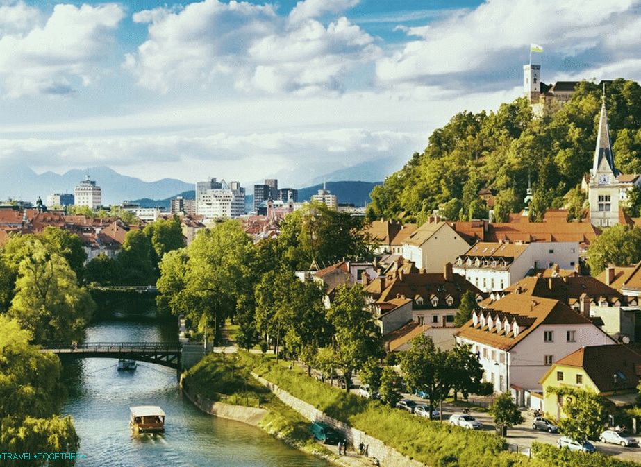 Ľubľana - hlavné mesto Slovinska