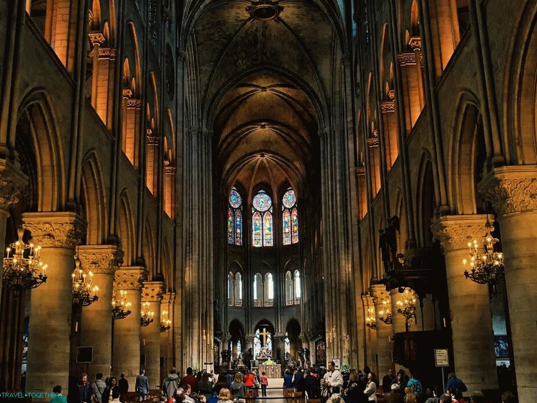 Notre Dame vnútri