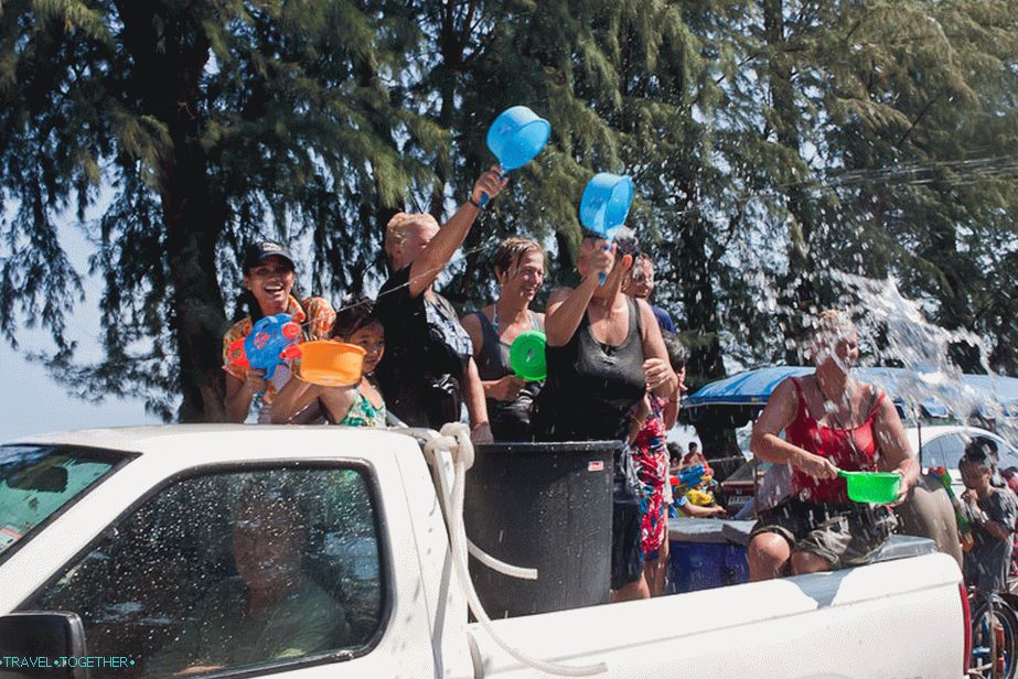 Songkran - thajský Nový rok