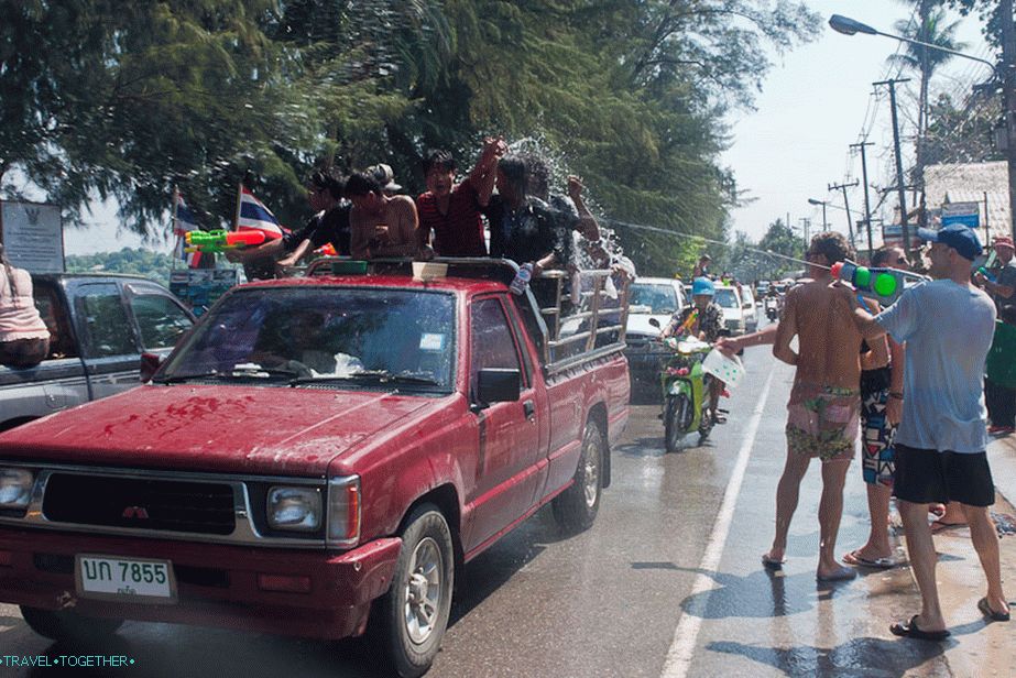 Songkran - thajský Nový rok