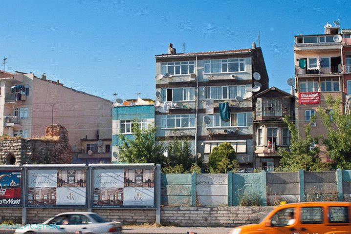 Mesto Istanbul. Turecko.