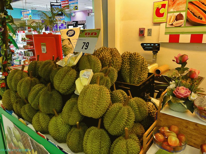 Durians in Big C