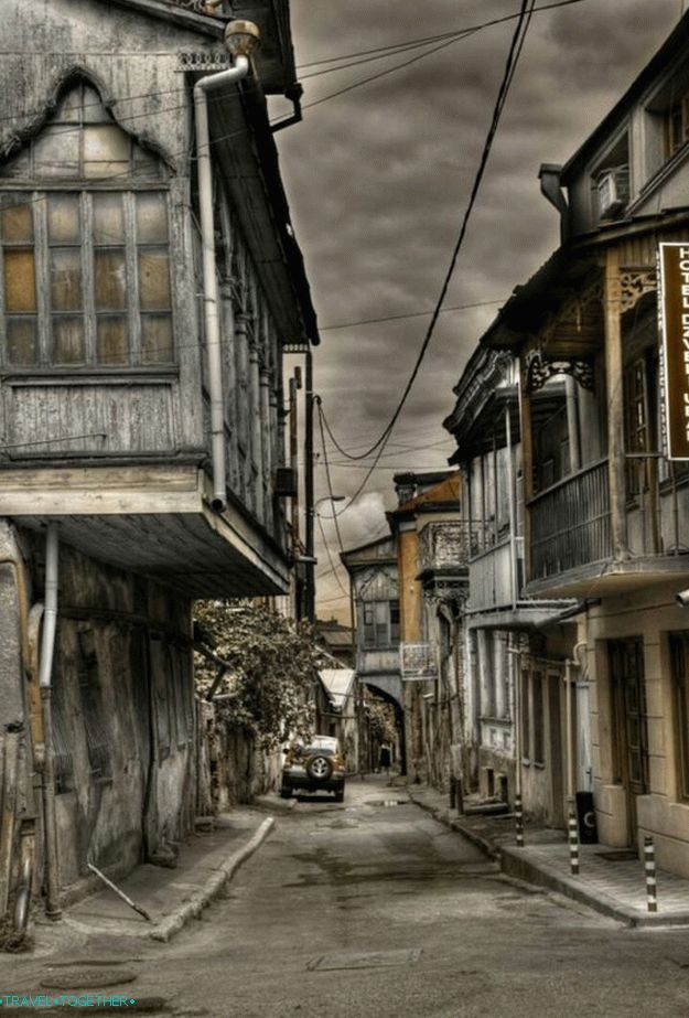 Ulice starého Tbilisi