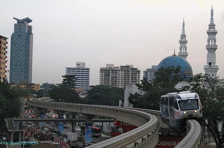 Jednokolejka v Kuala Lumpur