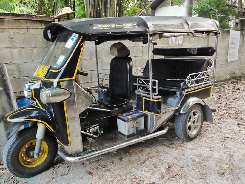 Tuk-tuk v Chiang Mai
