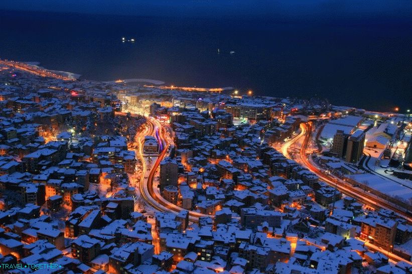 Trabzon v zime