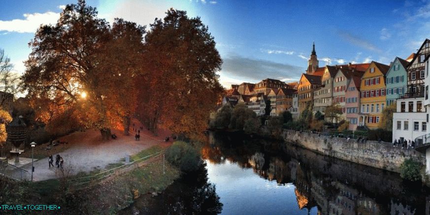 Nábrežie rieky Neckar