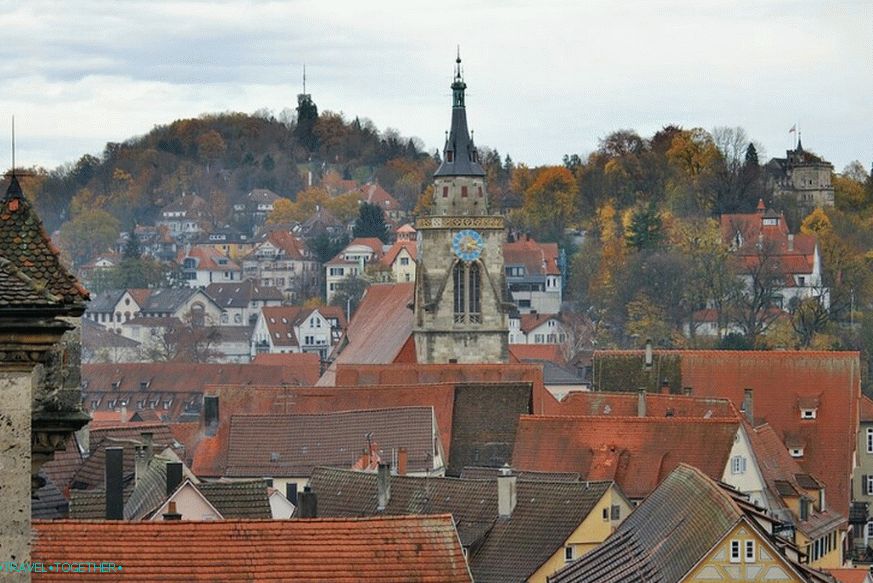 Tubingen na jeseň