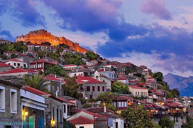 Osamelý odpočinok na Lesbos