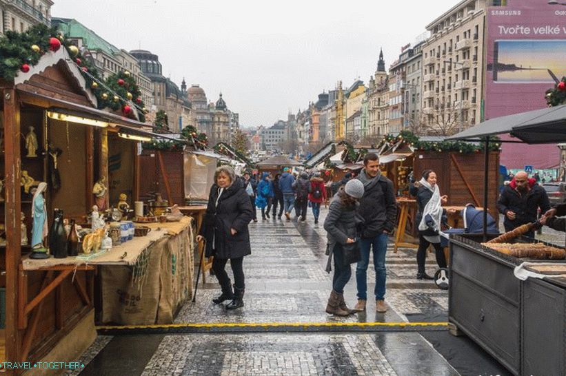 Václavské námestie v Prahe - historický bulvár