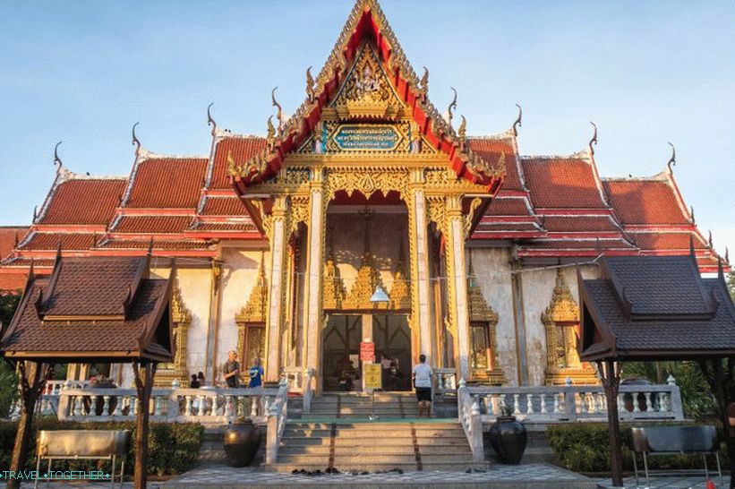 Wat Chalong v Phukete