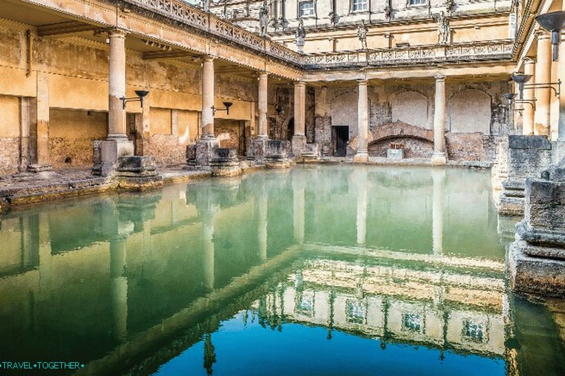 Rímske termíny v meste Bath