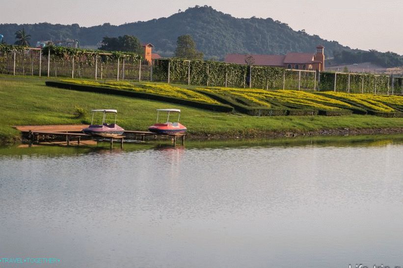 Silver Lake Vineyard in Pattaya - dobrá prechádzka a víno