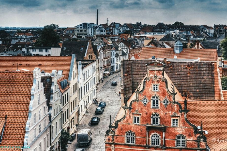 Pohľad na mesto Wismar