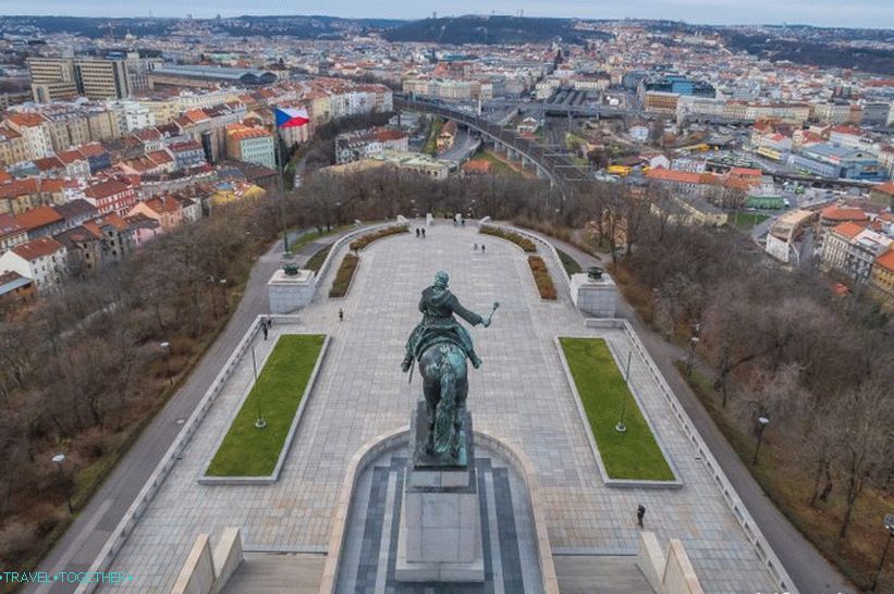 Pamätník Jana ижižky, vrch Vítkov, Praha