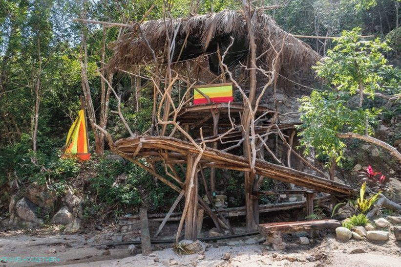 Vodopád Wang Sai na ostrove Phangan a nudný zábavný park