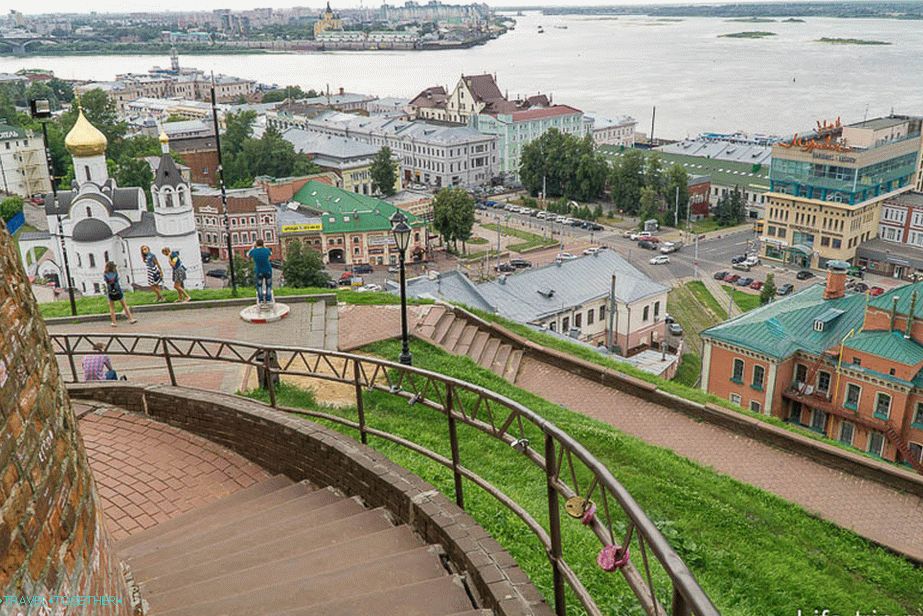 Nižný Novgorod, pohľad z Kremľa