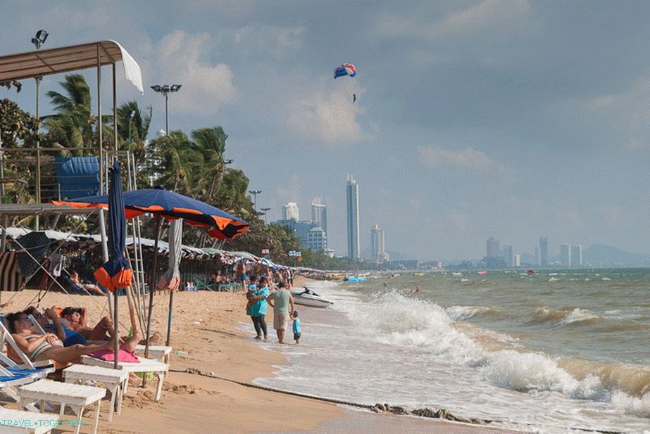 Všetky pláže Pattaya a najlepšie pláže letoviska - opis osobnej skúsenosti
