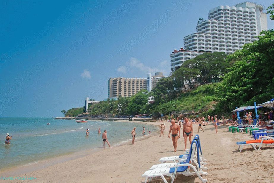 Všetky pláže Pattaya a najlepšie pláže letoviska - opis osobnej skúsenosti