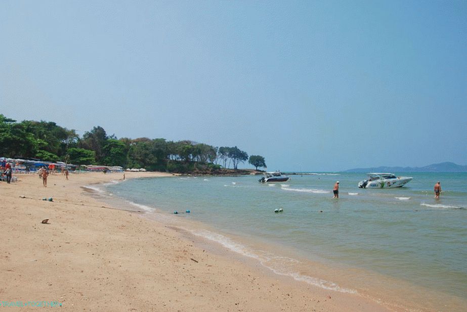 Všetky pláže Pattaya a najlepšie pláže letoviska - opis osobnej skúsenosti