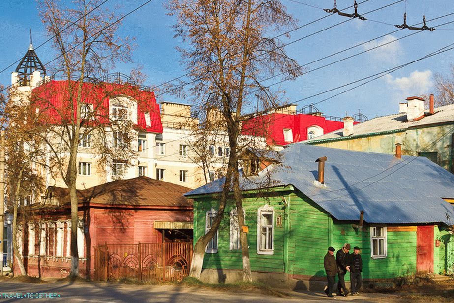 Staré domy Kaluga