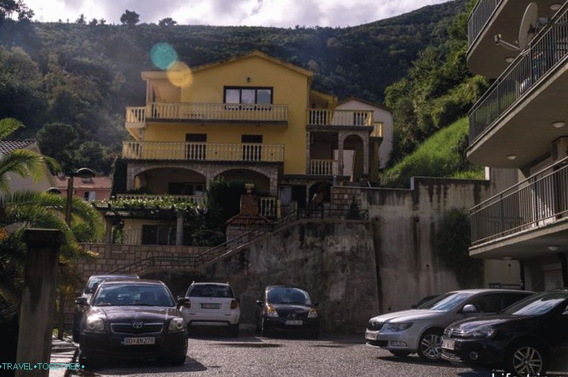 Apartmány v Budve na najvyššom poschodí