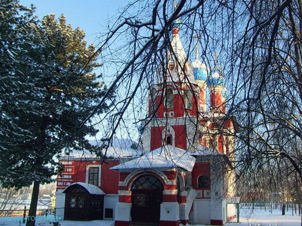 Uglich. Kostol Carevicha Dmitrija o krvi.
